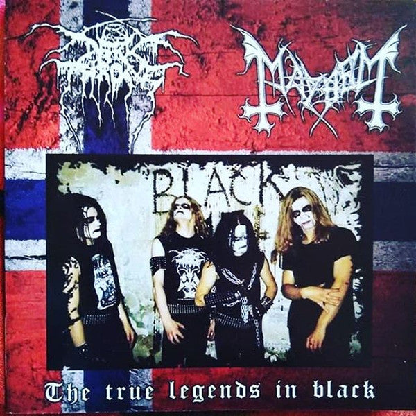 DARK THRONE / MAYHEM - The True Legends In Black CD