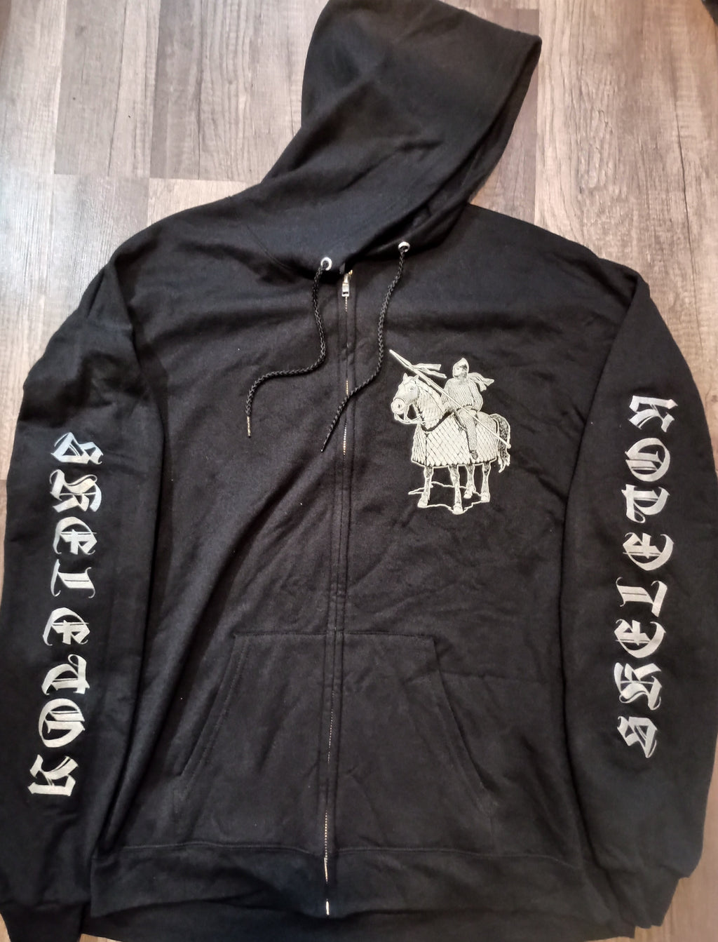 SKELETON - Pentagram of Ordainment Zip Hoodie