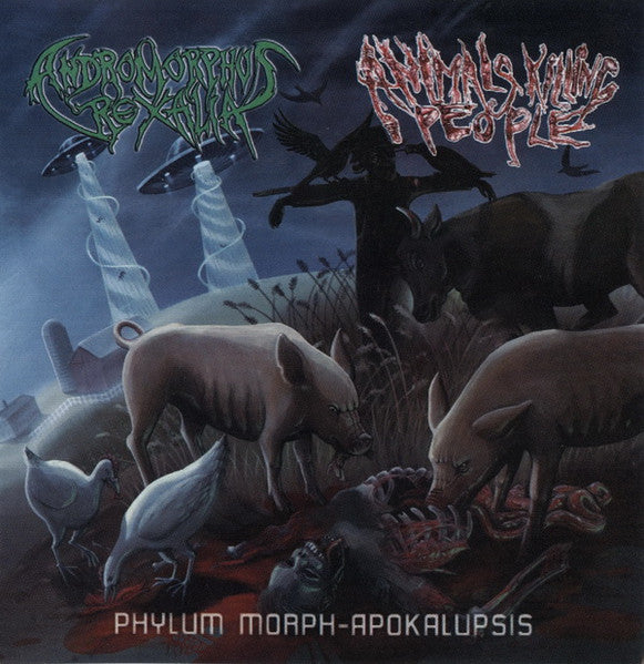 ANIMALS KILLING PEOPLE/ANDROMORPHUS REXALIA - Split CD