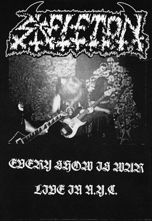 SKELETON - "EVERY SHOW IS WAR" Live DVD