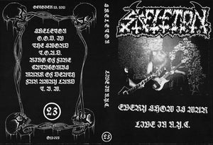 SKELETON - "EVERY SHOW IS WAR" Live DVD