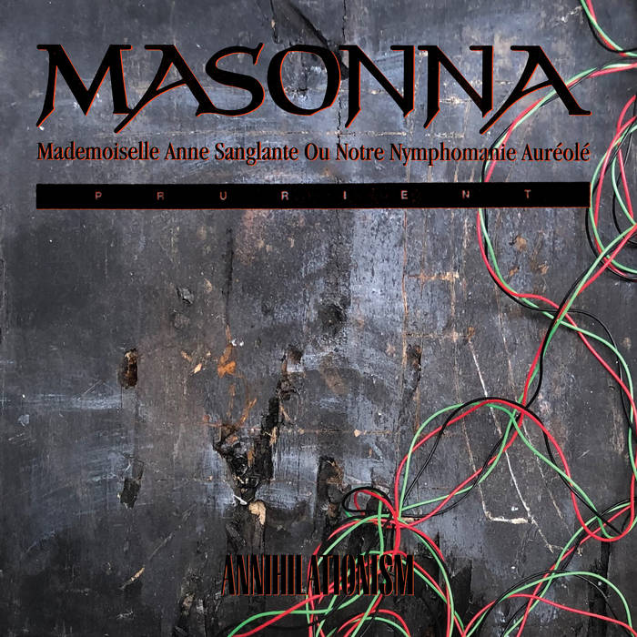 MASONNA / PRURIENT - Annihilationism Long Box CD