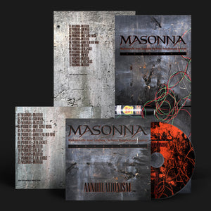 MASONNA / PRURIENT - Annihilationism Long Box CD