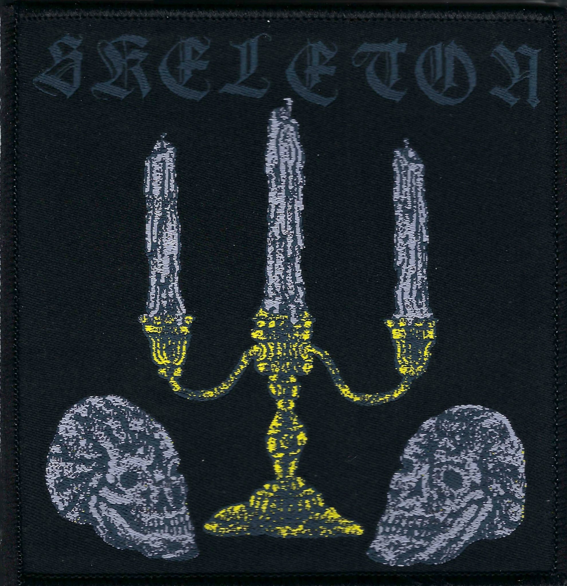 Skeleton Unit Patch SKELETON / Embroidered Patch – Circle Twenty Three