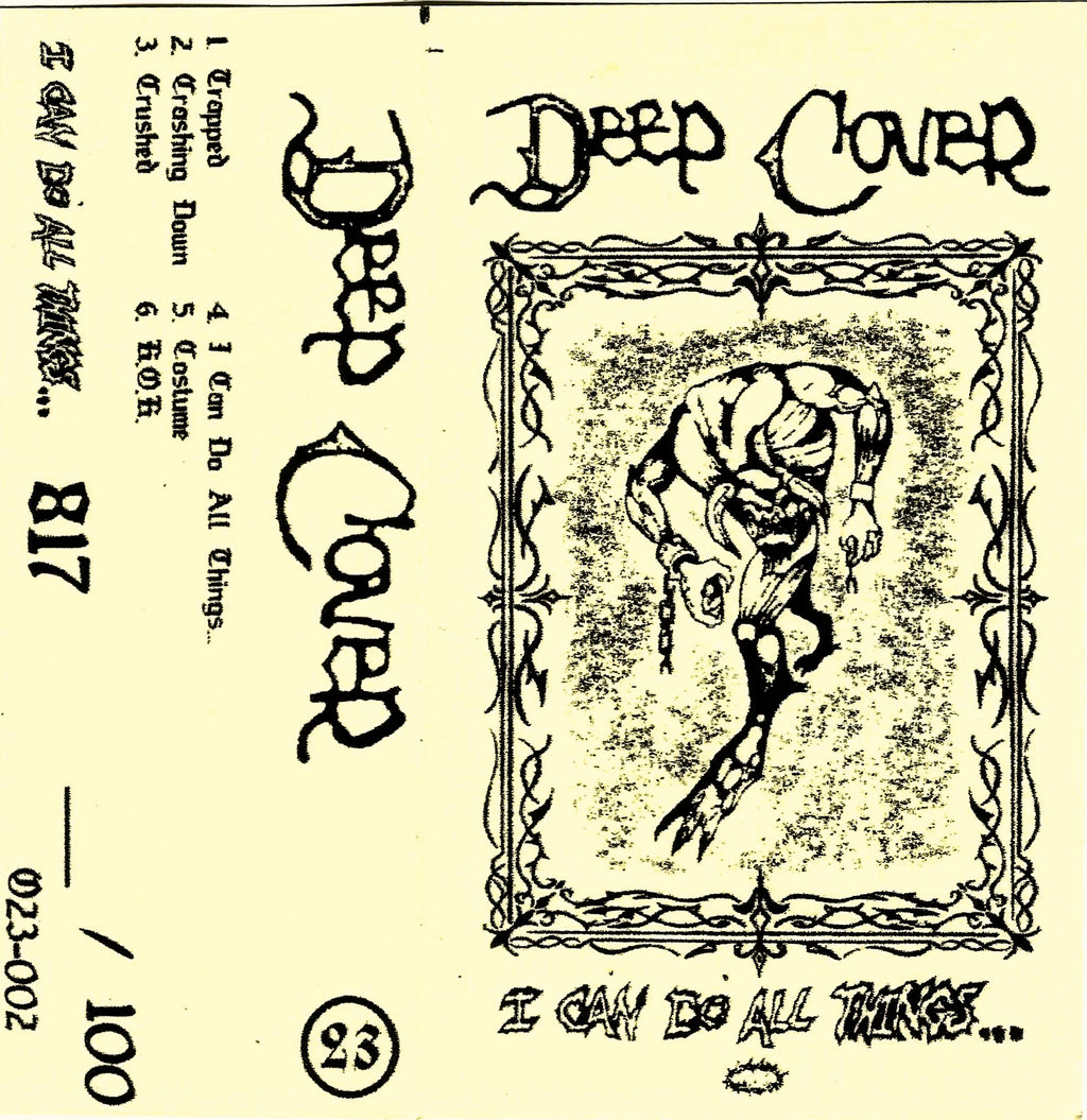 DEEP COVER - "I Can Do All Things..." Cassette
